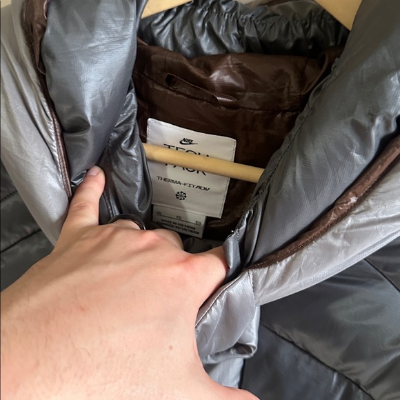 NWOT Deadstocked Nike Sportswear Tech Pack Jacket 'Flat Pewter - Picture 4 of 4